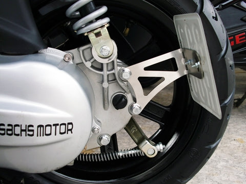 Kennzeichenhalter seitlich für Sachs Roller Speedforce 50 Jet SX-1 R