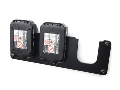Wandhalterung für Makita Akku 14,4V & 18V LXT Serie Akkuhalter 3-Fach