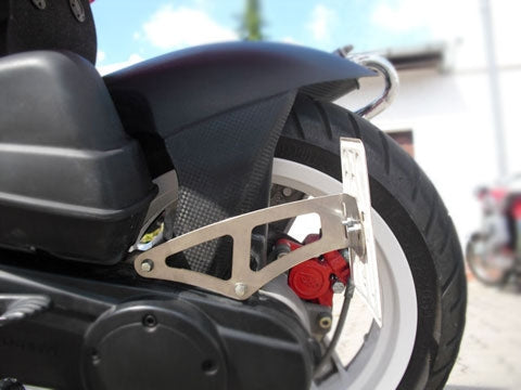 Kennzeichenhalter seitlich Peugeot Jetforce C-Tech