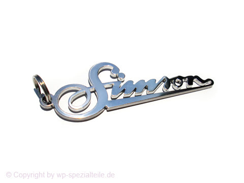 Schlüsselanhänger Simson Emblem aus Edelstahl S51 S50 S70 S83 KR50 SR1 SR2 Schwa