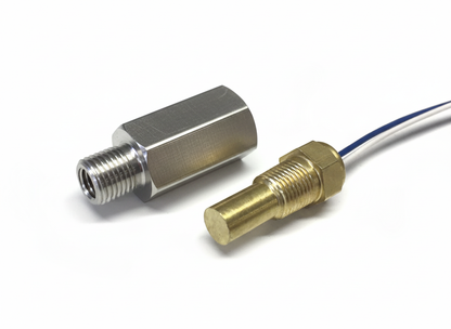 Langer Gewinde Adapter M10x1 für Temperatur Sensoren mit 1/8" 27NPT