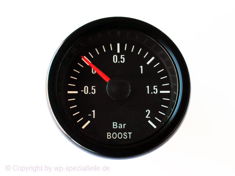 Ladedruckanzeige Retro Universal Zusatzinstrument VW Audi Porsche usw