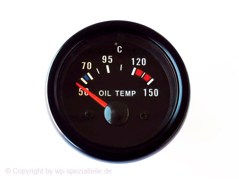 Öltemperaturanzeige Retro Universal Zusatzinstrument Oeltemperatur VW Audi Porsc