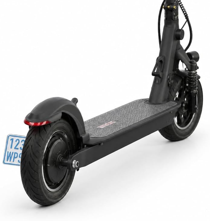E-Scooter Kennzeichenhalter linke Seite – Detailansicht