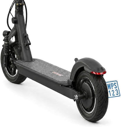 E-Scooter Kennzeichenhalter rechte Seite – Detailansicht