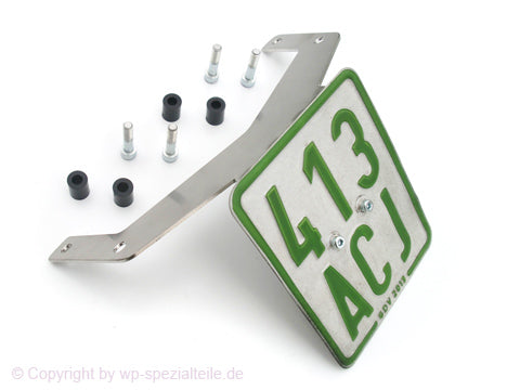 Peugeot Speedfight 3 und 4 Kennzeichenhalter mittig Halter Kennzeichen Tuning
