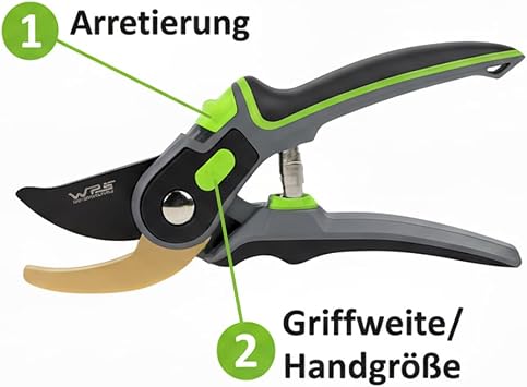 WP-S Bypass-Gartenschere WE-032 – Produktansicht 3